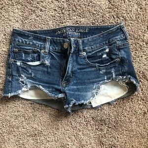 American eagle jean shorts